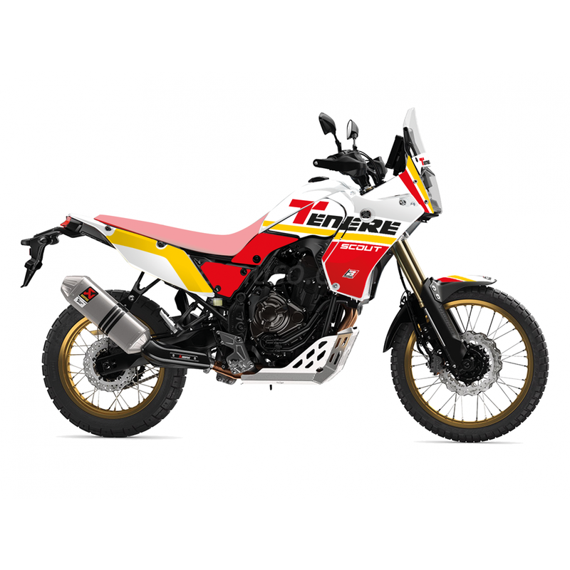 Yamaha Tenere 700 [BLACKBIRD] - Rally Ride Grafik-Kit – Rot