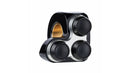 Boutons de moto mo.switch basic, 3 boutons noirs / argent [Motogadget]-1