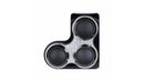 Boutons de moto mo.switch basic, 3 boutons noirs / argent [Motogadget]-2