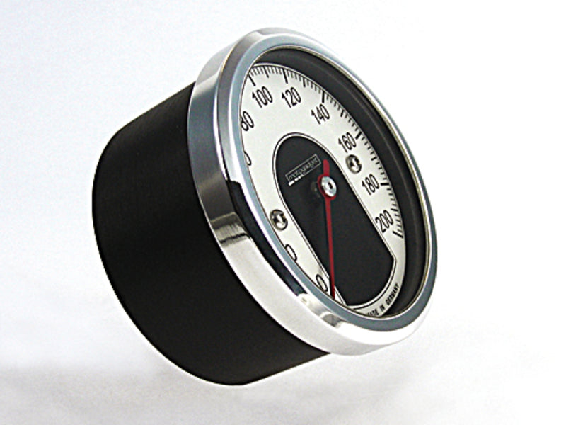 Analogous Tacho Motoscope Tiny, polished for motorcycles [MotoGadget]