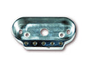 Support d'instruments de combinaison de motos avec LED, argent [Motogadget]-1