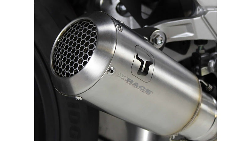 Ktm 390 Duke [IXRACE] - MK2 stainless steel muffler for KTM Duke 125/390, 21- (Euro 5)