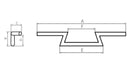 Harley Davidson Sportster S 1250 [FEHLING] - Guidon FEHLING - Guidon en Z, 1 pouce, avec évidement pour câble électrique (pour tous les HD à partir de l'année 82)-2