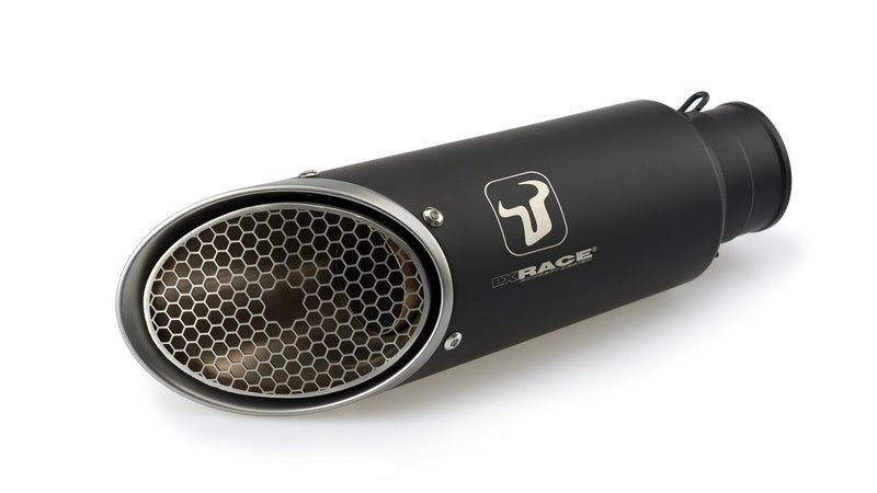 Ktm 790 Adventure [IXRACE] - MK1 stainless steel slashcut muffler for KTM 790 ADVENTURE, 19-, 890 R ADVENTURE, 20-