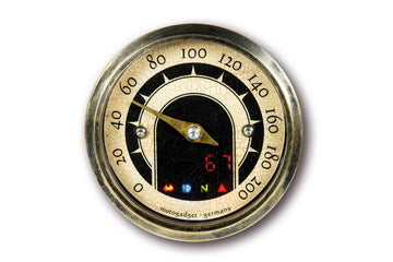 Analog Tascho MST Vintage brass ring for motorcycles [MotoGadget]