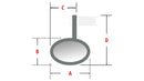 Aprilia Tuono 660 Tu660 [Highsider] - Miroir de la dendre de guidon-3
