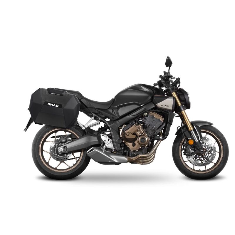 Honda Cb 650 [SHAD] - Système de fixation 3P (côté)