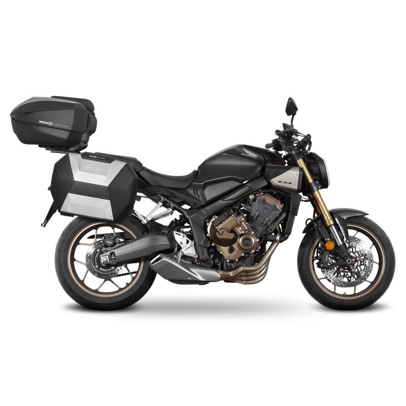 Honda Cb 650 [SHAD] - Système de fixation 3P (côté)