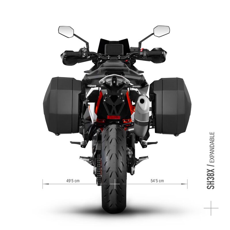 Ktm 990 Smt [SHAD] - Système de fixation 3P (latéral)