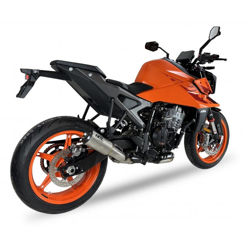 Ktm Duke 990 [IXIL] - RC Endtopf Edelstahl / Endkappe Carbon