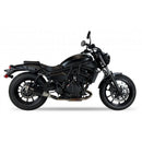 Kawasaki Eliminator 500 [IXIL] - Silencieux Slip-On RC3B Acier Inoxydable Noir