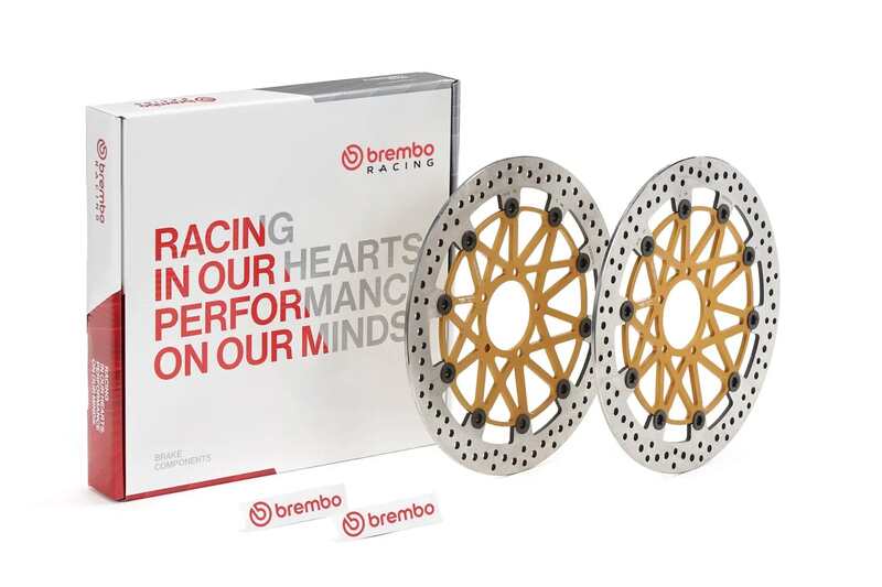 Ducati Panigale 1199 [BREMBO RACING] - UPGRADE Disques de frein flottants ronds Supersport - par paire
