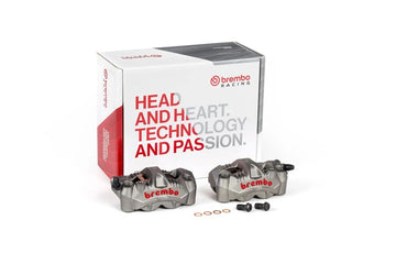 Kawasaki Zr 400 [BREMBO RACING] - GP4-RS Pair of front radial brake calipers 4 pistons Ø3mm