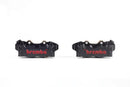Aprilia Tuono 1100 [BREMBO RACING] - UPGRADE GP4-RB 4-piston brake calipers (pair) front, Ø 30/34 mm-2