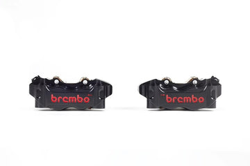 Ducati Hypermotard 1100 [BREMBO RACING] - UPGRADE Étriers de frein GP4-RB 4 pistons (paire) avant, Ø 30/34 mm - 0