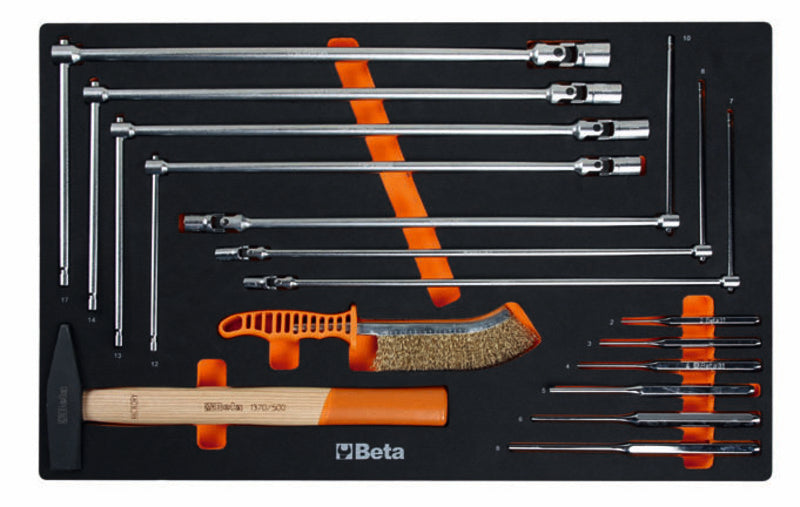 BETA TOOLS RSC50 2.0 Werkstattausrüstungskombination mit 223 Werkzeugen
