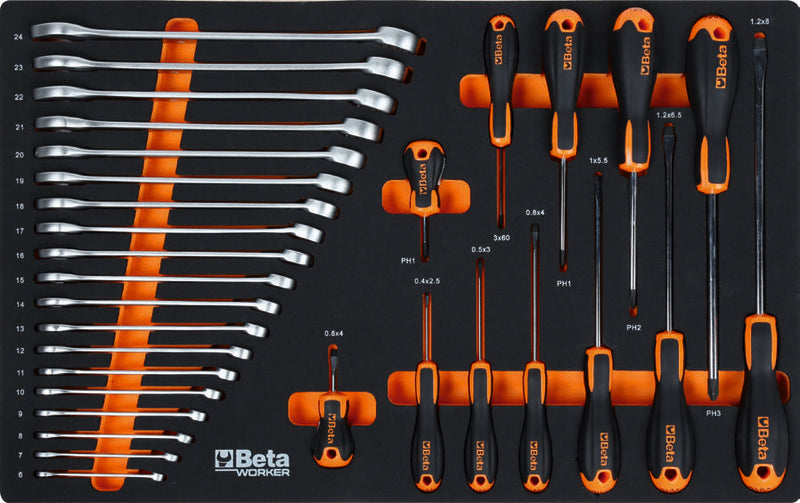 BETA WORKER Sortiment von 189 Werkzeugen