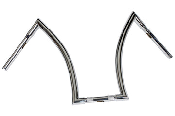 Harley Davidson Sportster 883 Iron XL 883 N [HIGHWAY HAWK] - Bad Ape 1 inch handlebar with 3 holes, 800mm wide 440mm high, chrome