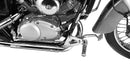Honda Vt 125 [BURCHARD EXCELLENCE] - forward footrest system with ABE, +16 cm, Honda VT 125 Shadow, Sundance orig. Lever, chrome