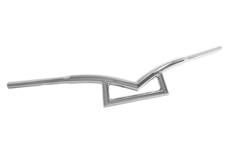 Suzuki Vl 800 [HIGHWAY HAWK] - Guidon Poséidon, 1 pouce (25,4 mm), avec 3 trous, chromé