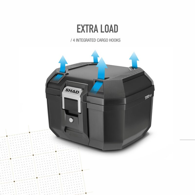 Honda X-Adv [SHAD] - Top Case Terra TR41 Noir