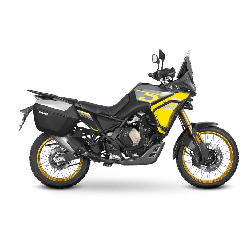Voge Valico 800 Rally [SHAD] - Système de fixation 3P (côté)