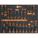 BETA TOOLS C45PRO 2.0 X Werkstatteinrichtung mit 268 Universalwerkzeugen der Beta Worker Serie