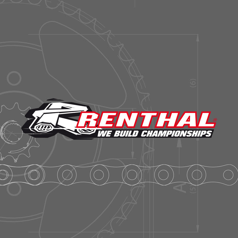 Yamaha Yz 426 [RENTHAL] - Chain Kit 520R1 14/48 Standard - Ultra-Light Self-Cleaning Rear Sprocket