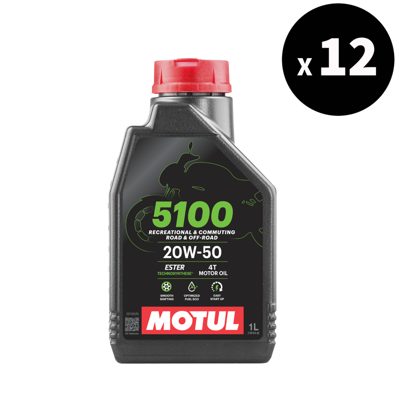 5100 4T Motoröl 20W50 1L 12er-Pack [Motul]