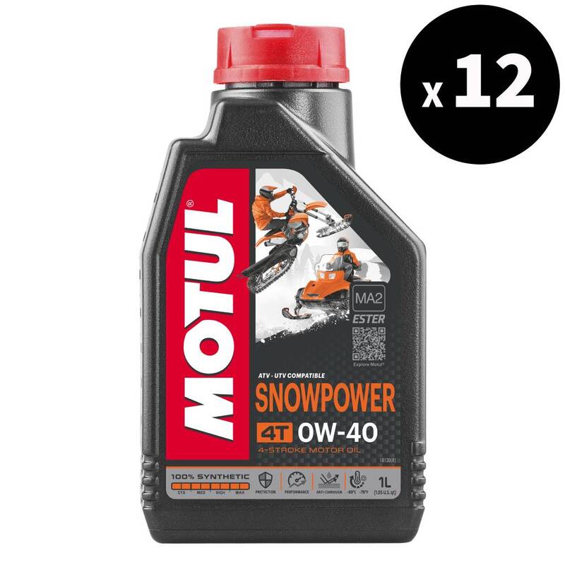 Snowpower 4T 0W40 Motoröl 1L x12 [Motul]