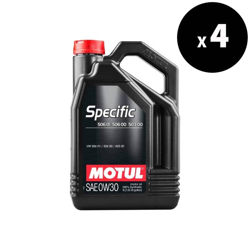 Specific motor oil 0W30 5L 4-pack [Motul]