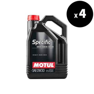 Huile de moteur spécifique 0W30 5L 4-Pack [motul]