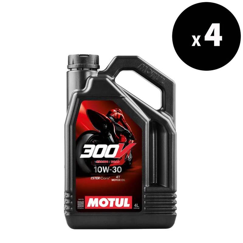 Motorenöl 10W30 4T Road Racing 4L 4er-Pack [MOTUL]