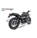 Triumph Street Twin [IXIL] - Slip On Ironhead Conical Silencer (right + left)