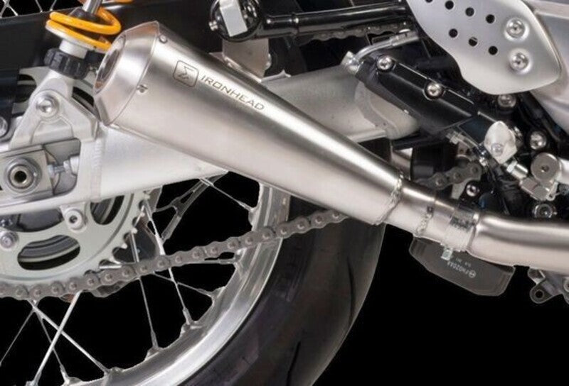 Triumph Thruxton 1200 [IXIL] - Silencieux Conique Slip On Ironhead (droite + gauche)