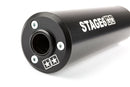 Beta RR-T SM 50 2T - Pot d'échappement Streetrace CNC Noir