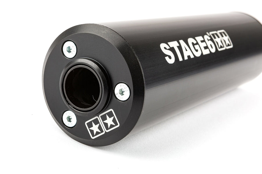 Beta RR-T SM 50 2T - Pot d'échappement Streetrace CNC Noir
