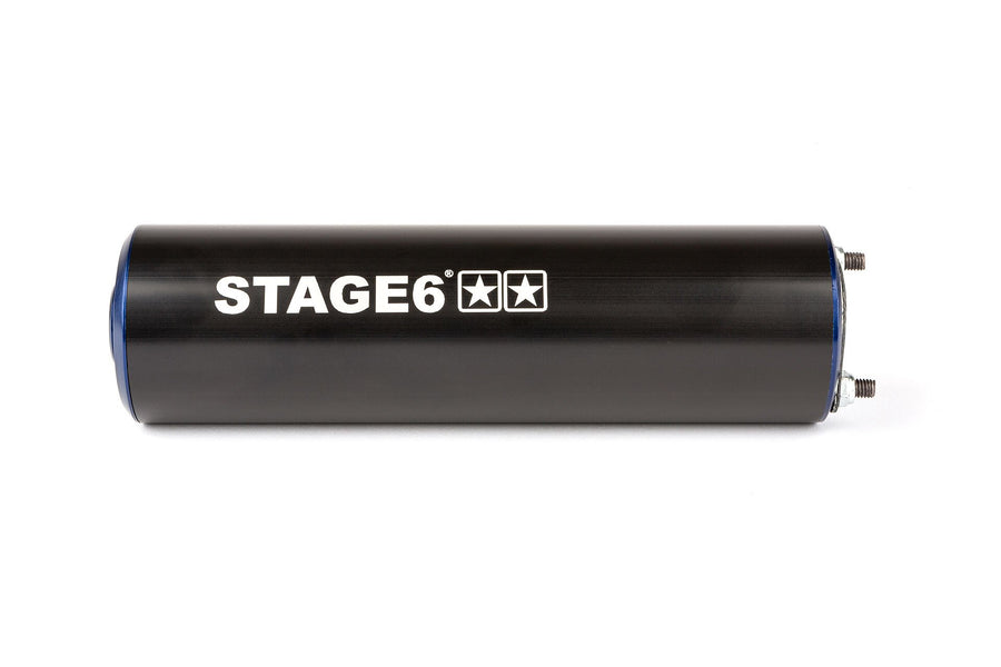 Beta RR SM 50 2T - Pot d'échappement Streetrace Bleu Noir