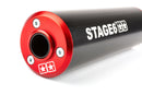 Beta RR SM 50 2T - Exhaust Streetrace Red Black