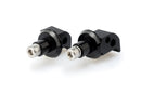 YAMAHA FZ8 [2016] – Adaptateur repose-pieds passager en caoutchouc – noir-1