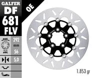 Harley-Davidson FXST 1584 Softail Standard [2008-2011] - Floating brake disc round - picture 6