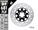 Harley-Davidson FXST 1584 Softail Standard [2008-2011] - Round floating brake disc - picture 4