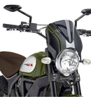 DUCATI SCRAMBLER DESERT SLED [2025] – RetroVision Windshield Visor – Black-25