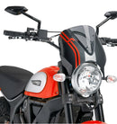 DUCATI SCRAMBLER DESERT SLED [2025] – RetroVision Windshield Visor – Black-14