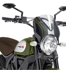 DUCATI SCRAMBLER DESERT SLED [2025] – RetroVision Windshield Visor – Black-12
