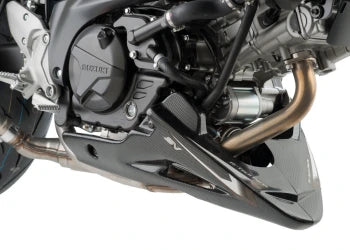 SUZUKI SV 650 [2025] – Adapter Fußrasten- Gummipad "Rider" – Schwarz