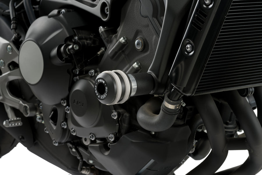 YAMAHA XSR 900 [2021] – Sturzpads Vintage – Schwarz