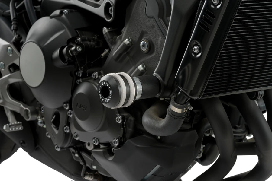YAMAHA XSR 900 [2021] – Sturzpads Vintage – Schwarz