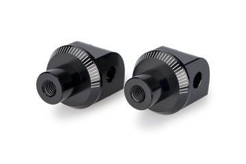 TRIUMPH SPEED 400 [2025] – Adapter Fußrasten- Gummipad "Rider" – Schwarz - 0