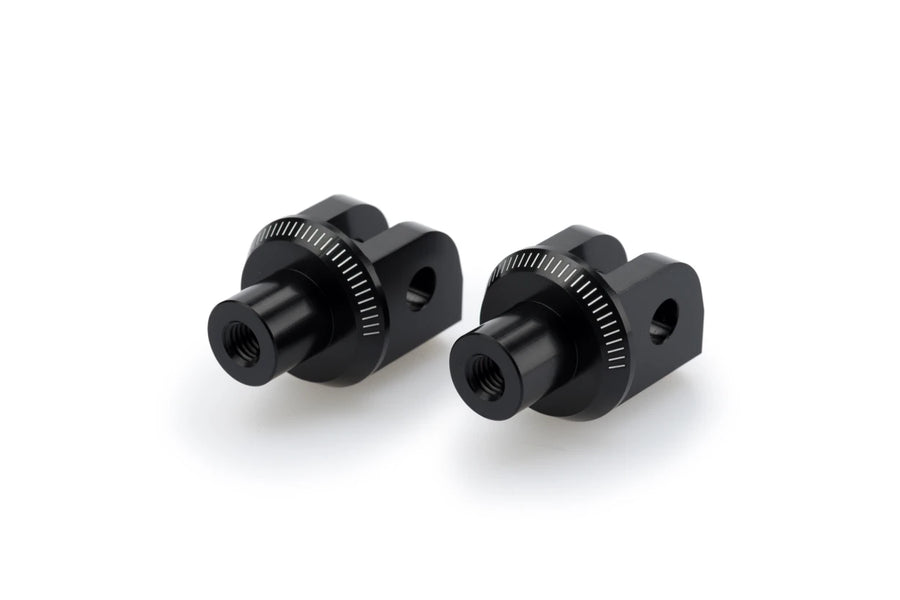 KAWASAKI ZX-4RR NINJA [2025] – Adaptateur repose-pieds en caoutchouc “Rider” – Noir